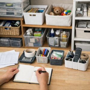 How to Create a Simple Home Organization System That Actually Works