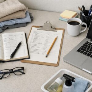 How to Create a Daily Routine That Keeps Your Home and Work Organized